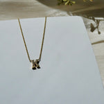 Load image into Gallery viewer, Initial Diamond Pendant Necklace
