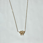 Load image into Gallery viewer, Diamond Butterfly Pendant Necklace
