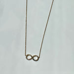 Load image into Gallery viewer, Infinity Diamond Pendant Necklace
