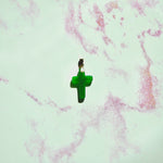 Load image into Gallery viewer, Green Jade Cross Pendant
