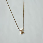 Load image into Gallery viewer, Initial Diamond Pendant Necklace
