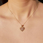 Load image into Gallery viewer, Tulip Heart Pendant
