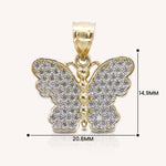Load image into Gallery viewer, White Butterfly Pendant

