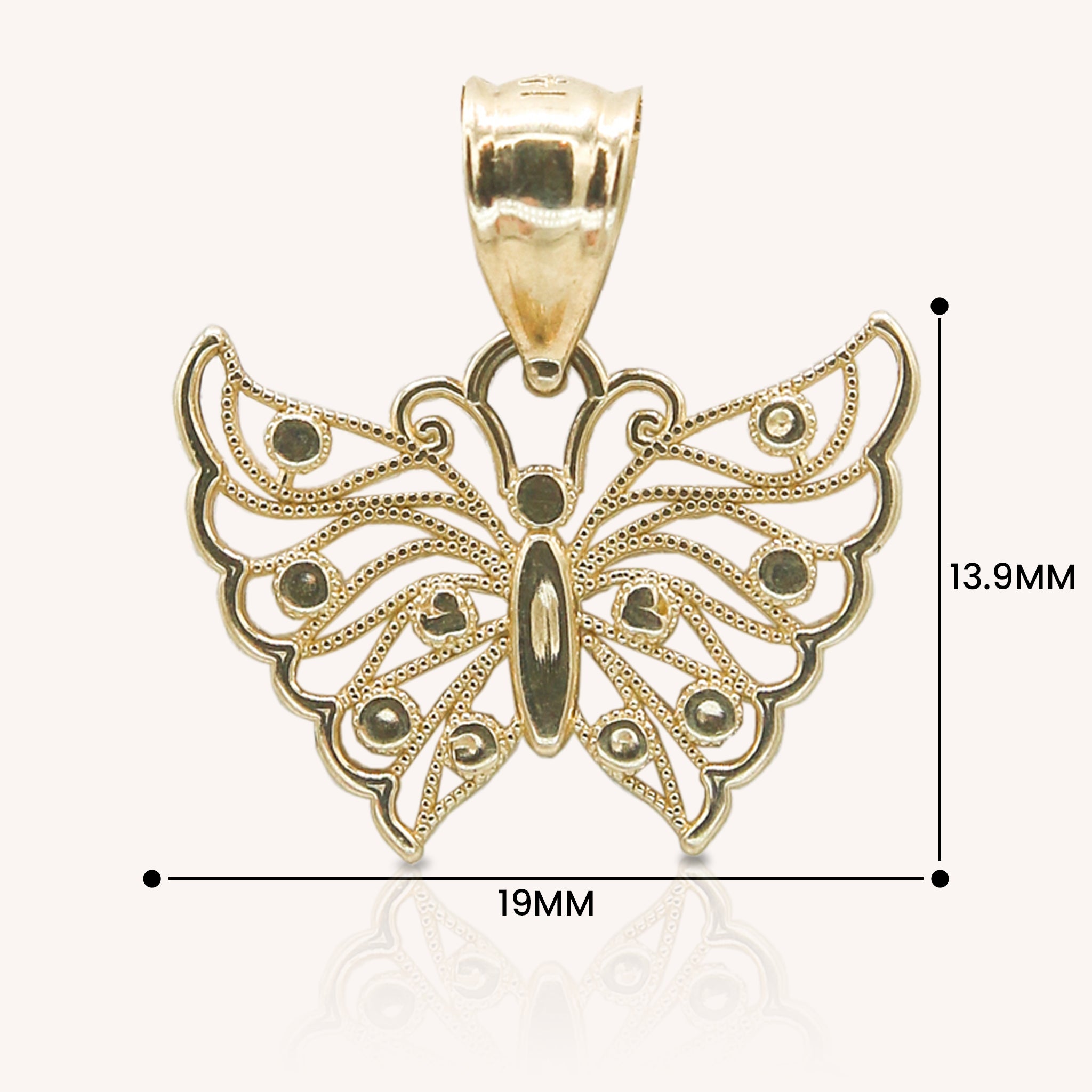 Winged Butterfly Pendant