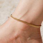 Load image into Gallery viewer, Miami Cuban Link Anklet 3.7mm
