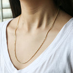 Load image into Gallery viewer, 14K Solid Yellow Gold Rope Chain 1.5mm
