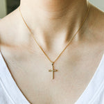Load image into Gallery viewer, Twisted Cross Pendant
