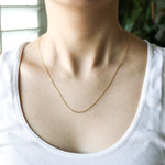 Load image into Gallery viewer, 14K Yellow Gold Cuban Link Chain 1.7mm
