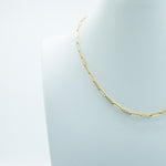 Load image into Gallery viewer, 14K Yellow Gold Square Paperclip Chain
