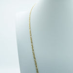 Load image into Gallery viewer, 14K Yellow Gold Figaro Link Chain 3.1mm
