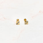 Load image into Gallery viewer, Square Stud Earrings
