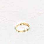 Load image into Gallery viewer, Mini Two-Tone Croissant Ring
