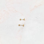 Load image into Gallery viewer, Tiny Square Stud Earrings
