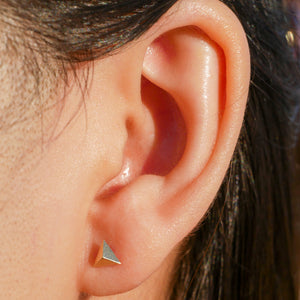 Pyramid Stud Earrings