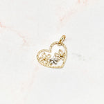 Load image into Gallery viewer, Blooming Heart Pendant
