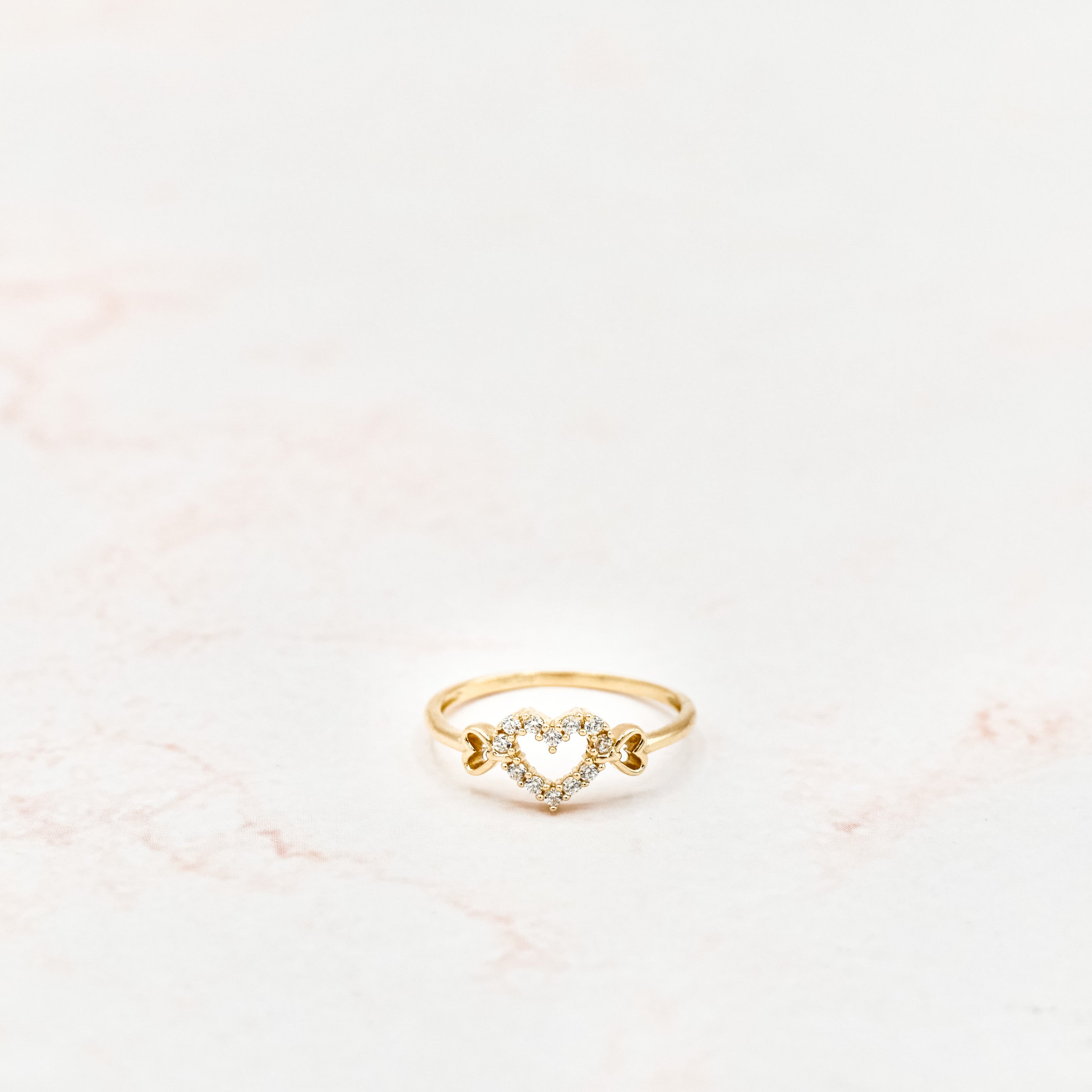 Heart Link Ring