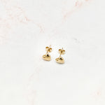 Load image into Gallery viewer, Puffy Heart Stud Earrings
