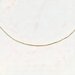 Load image into Gallery viewer, 14K Solid Yellow Gold Rope Chain 1.5mm

