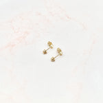 Load image into Gallery viewer, White Star Stud Earrings
