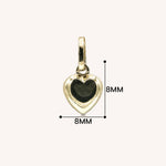 Load image into Gallery viewer, Single Mini Puffed Heart Pendant
