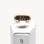 Load image into Gallery viewer, Tungsten Carbide Rose Gold Colored Ring 8MM
